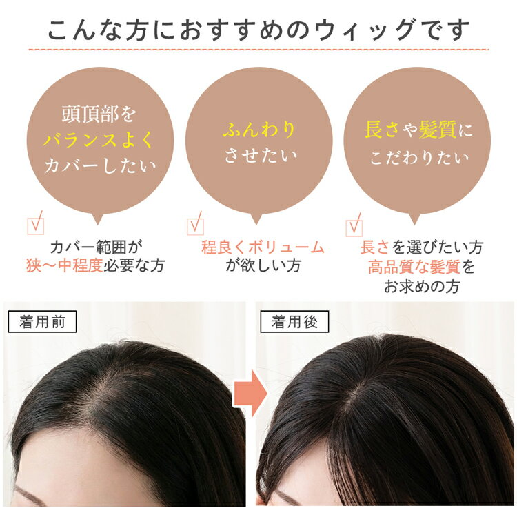 【返品・色交換OK】 部分ウィッグ 人毛100% 総手植えタイプ 頭頂部 ウィッグ 人毛 部分 ヘアピース トップヘアピース ハーフウィッグ 自然 医療用ウィッグ レディース 人毛ウィッグ バレない 普段使い トップカバー 医療用 かつら つけ毛 女性ミセス 増毛 白髪隠し 薄毛隠し