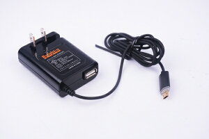 LED付き両面挿しmicro-USBACアダプターBM-LRSMUAC