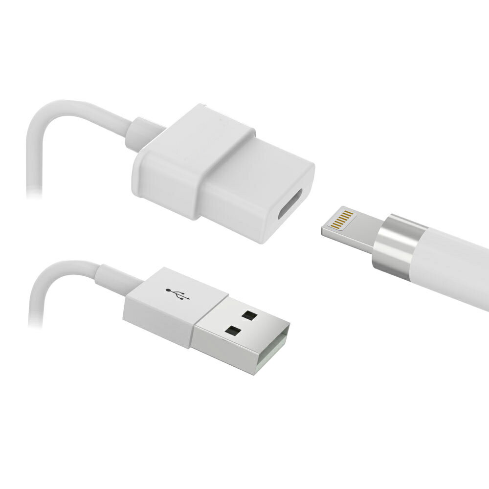 UFC12-W アップルペンシル用 最大 x6倍速充電高速充電ケーブル 12cm Ultra Fast Charging Cable 第一世代用 applepen…