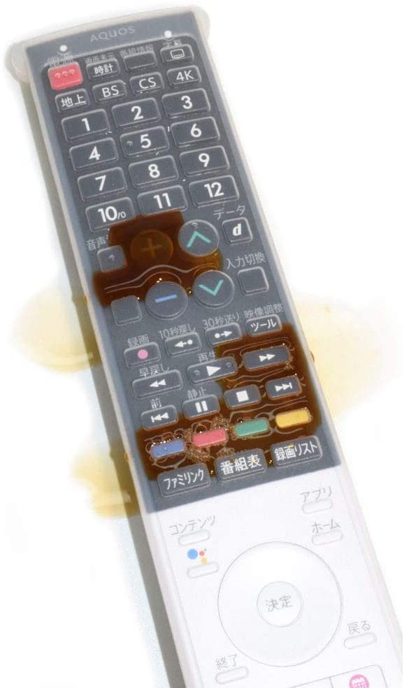 BS-REMOTESI-0577 SHARP AQUOS  テレビリモコン 0106380577対応リモコンカバー 