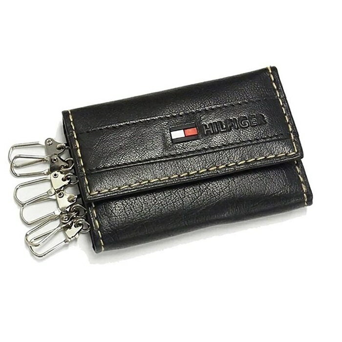 【送料無料】トミーヒルフィガー 6連 キーケース 31TL17X014-001 ブラック BLACK 0094-5502-01 TOMMY HILFIGER 革 メンズオープンタイプ フレックスな使用感 使い勝手がいい 本革仕様 高級感溢れる レザー仕様 はプレゼントとしても最適 リアルレザー 父の日 バレンタイン