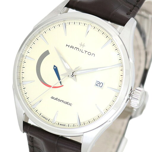 ハミルトン HAMILTON 腕時計 H32635521 メンズ ジャズマスター JAZZ MASTER 自動巻き アイボリー ダークブラウン ハミルトン HAMILTON 腕時計 H32635521 メンズ ジャズマスター JAZZ MASTER 自動巻き アイボリー ダークブラウン