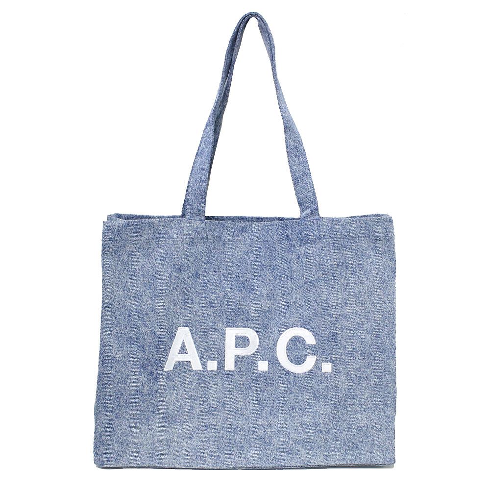 アーペーセー プレゼント メンズ アーペーセー A.P.C. トートバッグ M61443-COEJD-IAL メンズ レディース デニム ブルー