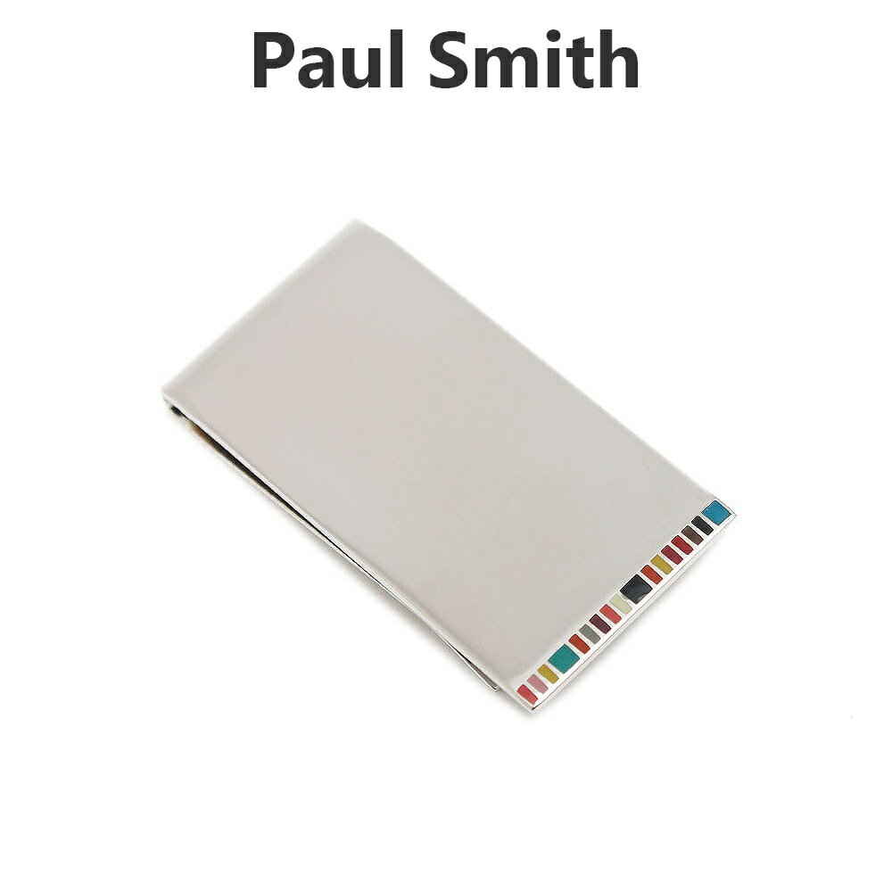 ポールスミス マネークリップ ポールスミス PAUL SMITH マネークリップ M1A-MONE-MFINER-92 メンズ シルバー マルチカラー