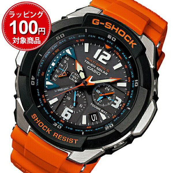 カシオ CASIO Gショック スカイコックピット メンズ 腕時計 GW-3000M-4A オレンジ