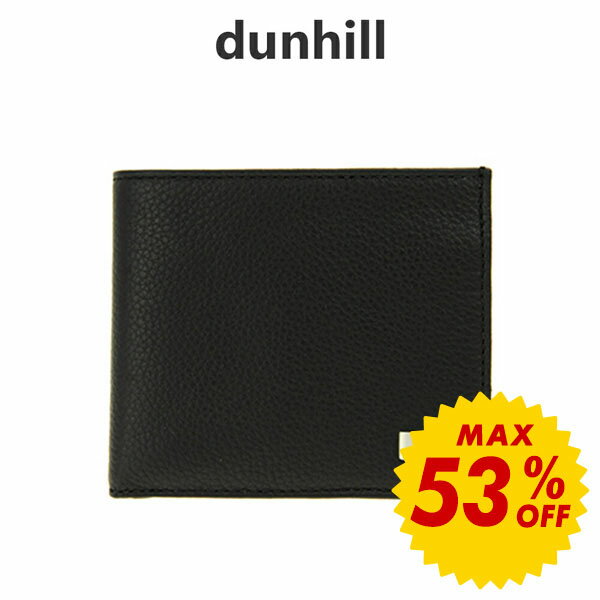 アボリティーズ 今だけ￥38,960⇒￥18,000 ダンヒル 財布 二つ折り メンズ アボリティーズ DUNHILL AVORITIES ウォレット 短財布 L2R932A (19F2932AV 001 BK) ブラック