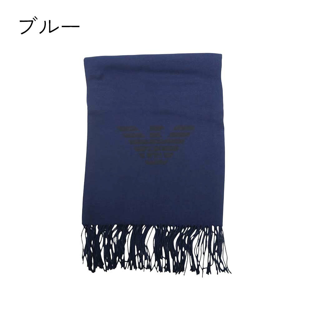 ARMANI COLLEZIONI ダークブルー マフラー ARMANI（アルマーニ） 並行輸入 マフラー ストール エンポリオ