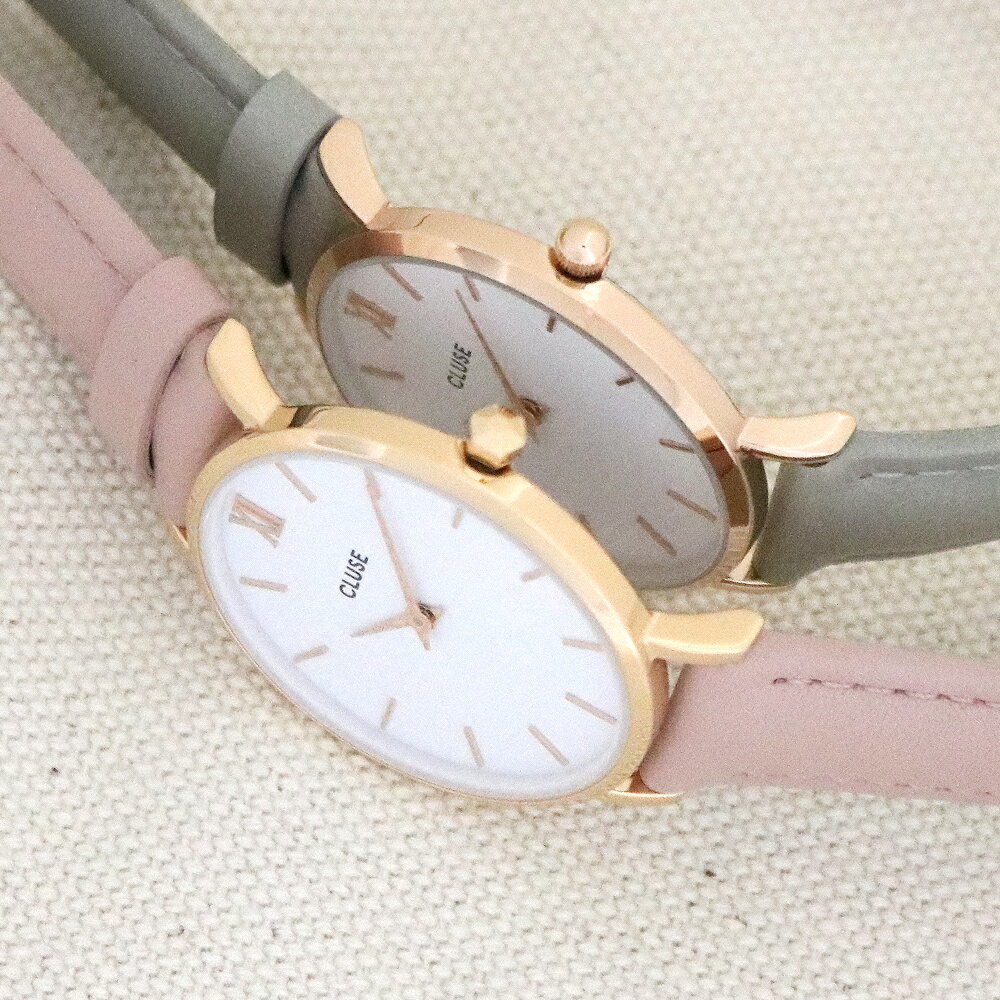 【替えベルトプレゼント＆ 3年保証】クルース 腕時計 レディース ミニュイ 33MM レザー 選べる5color CLUSE Minuit ウォッチ 女性 彼女 奥さん お母さん 娘 誕生日プレゼント 母の日 クリスマス バレンタイン 結婚記念日格安通販　バレンタイン　人気　ランキング