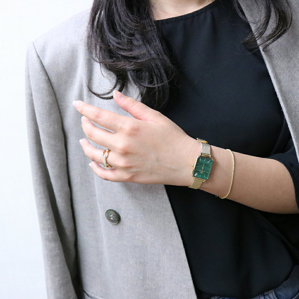 ダニエルウェリントン DANIEL WELLINGTON リング Carbine Ring Crystal Link チェ...