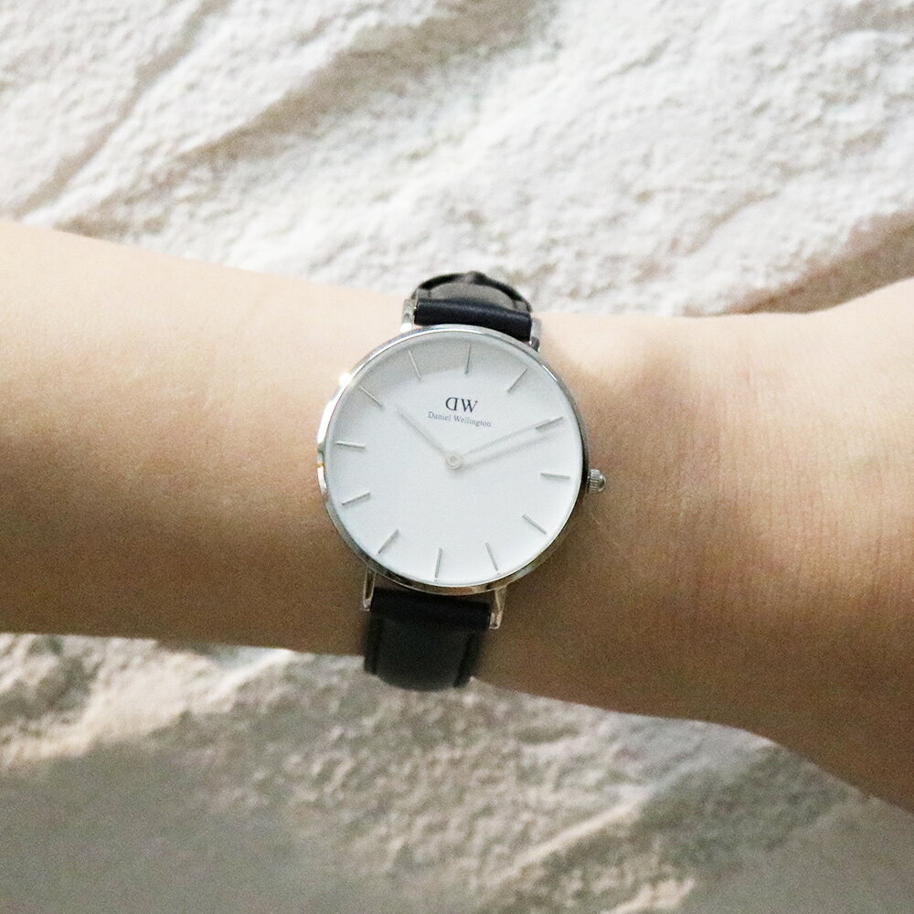 3年保証 ダニエルウェリントン 腕時計 レディース ペティート 32MM ホワイト DANIEL WELLINGTON 女性 彼女 嫁 娘 誕生日 プレゼント ギフト 送料無料