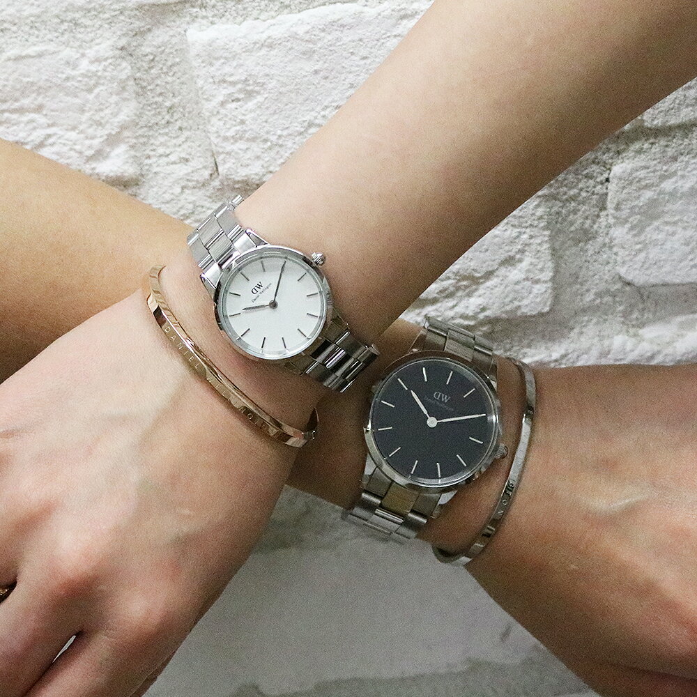 【ペア価格】ダニエルウェリントン 腕時計 メンズ レディース ペアウォッチ アイコニックリンク 36MM 28MM 選べる16type お揃い 色違い DANIEL WELLINGTON ICONIC LI