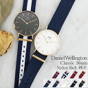 _jGEFg ւxg iC 36MM Ή fB[X  rv Iׂ9color DANIEL WELLINGTON CORNWALL xg  WHITE NATO BAYSWATER ROSELYN