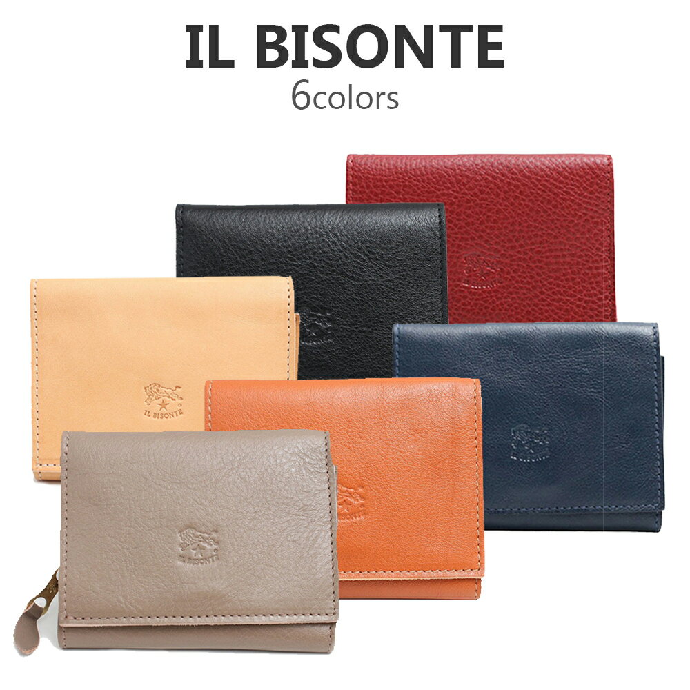 樂天商城 - イルビゾンテ IL BISONTE 短財布 SMW036 PV0005 メンズ レディース 本革 コンパクト財布 ウォレット