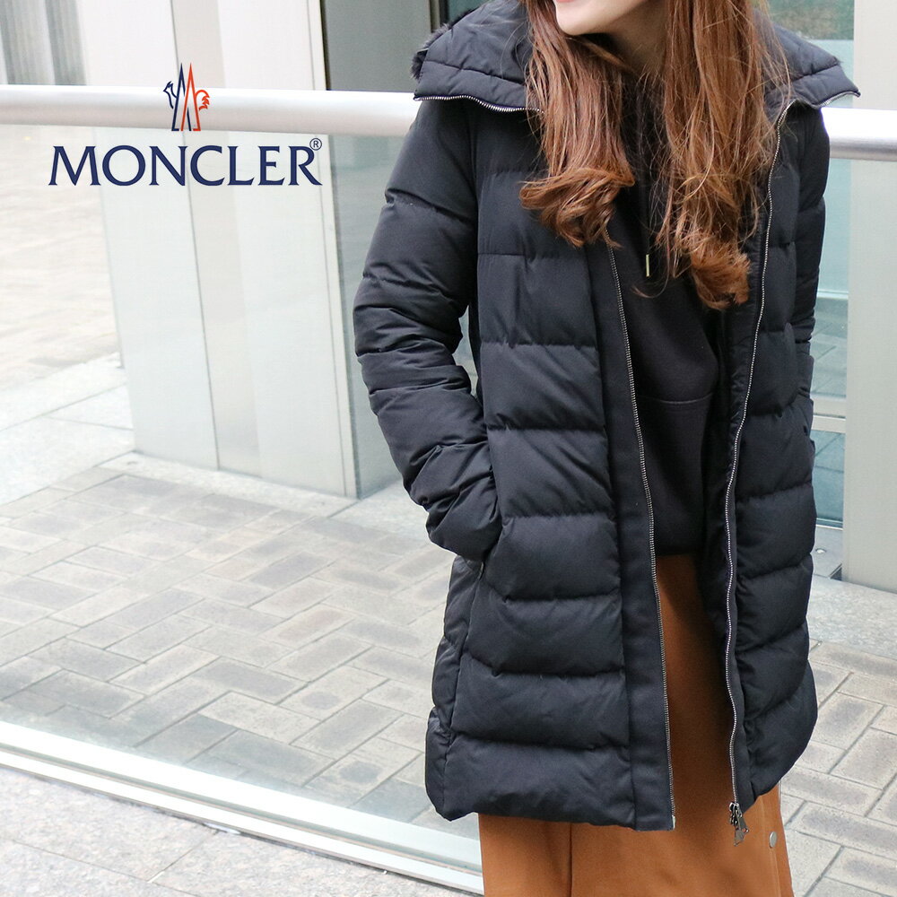 モンクレール MONCLER ティヌヴィエル TINUVIEL ダウンコート ファー フード ベルト付き ディース 選べるサイズ 5type 49363 020 57869 ブラック 秋冬 アウター モンクレ 人気ブランド 冬物 女性 プレゼント 彼女 妻 ギフト