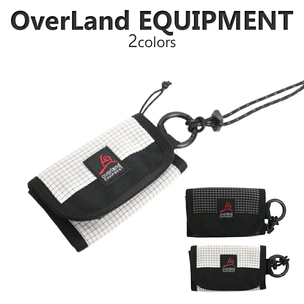 樂天商城 - オーバーランド イクイップメント OverLand EQUIPMENT ネックウォレット 三つ折り OL 254007 スペクトラファイバー 地球上で最も軽量 三つ折り財布 ミニ財布 ブラック ホワイト メンズ 正規品 ギフト 贈り物 プレゼント 誕生日 クリスマス シンプル