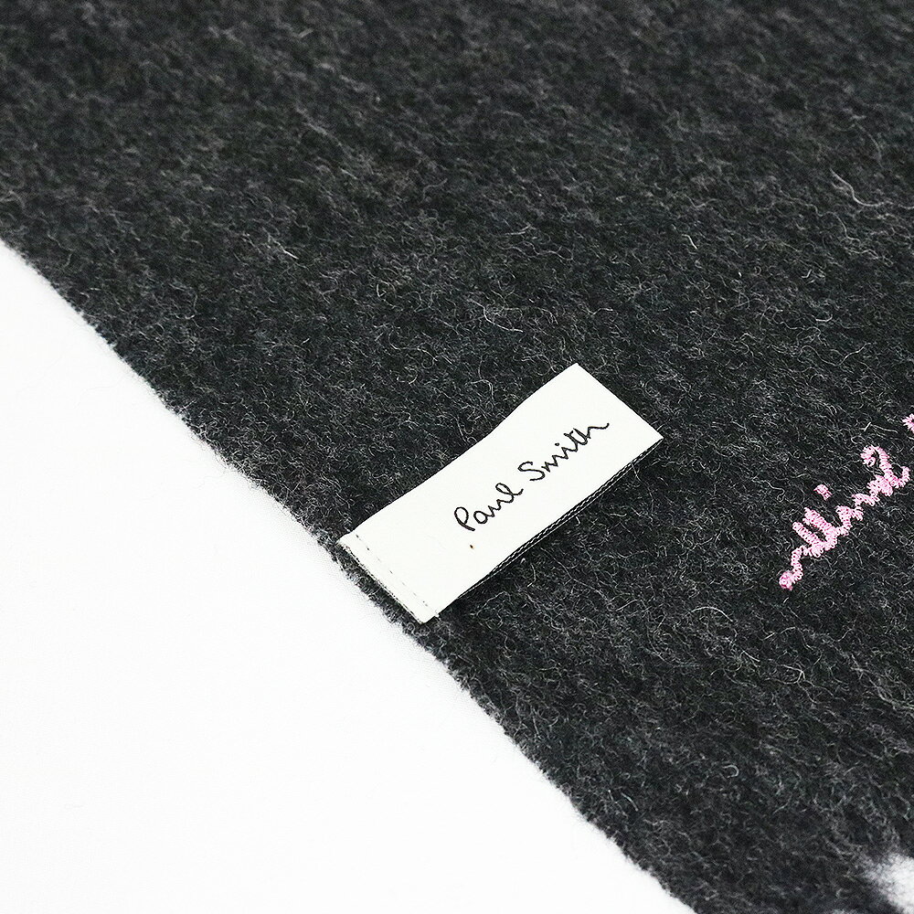 【選べるラッピング】ポールスミス PAUL SMITH マフラー M1A 933D AS04 wool scarf...
