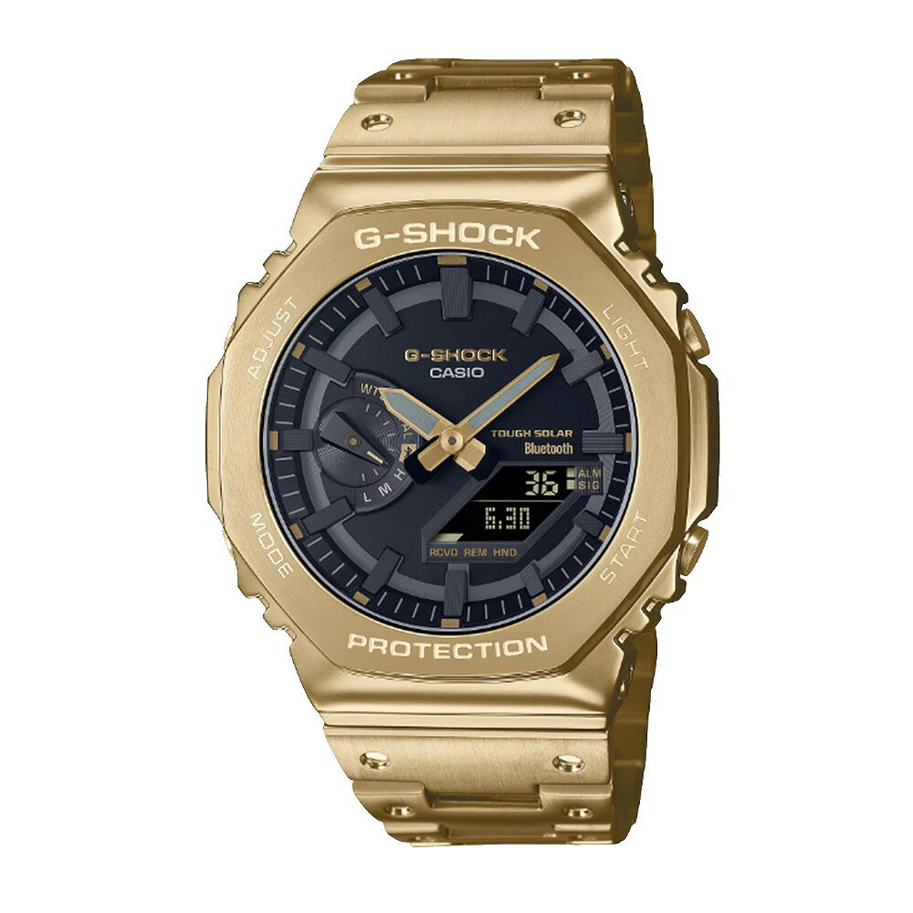 カシオ CASIO 腕時計 GM-B2100GD-9AJF メンズ Gショック G-SHOCK クォーツ ブラック イエローゴールド 国内正規品