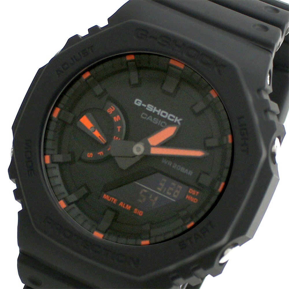 OMEGA - カシオ CASIO G-SHOCK GA-2100-1A4 腕時計 メンズ ブラック クロノグラフ クオーツ ブラック