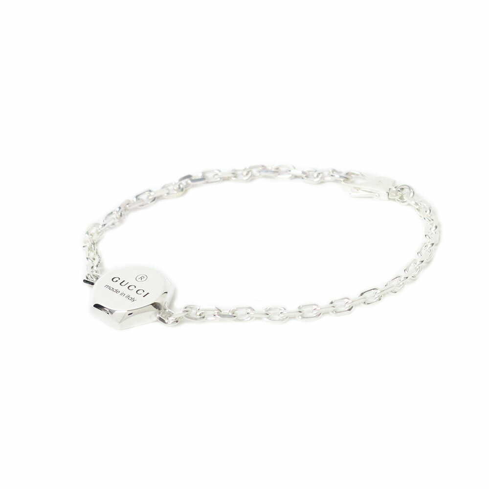 グッチ GUCCI TRADEMARK BRACELET ブレスレット 779169-J8400-8106-17 レディース シルバー