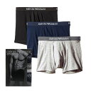 エンポリオアルマーニ EMPORIO ARMANI ボクサーパンツ 111611-CC722-94235-L メンズ ブラック 3枚セット アンダーウェア 下着