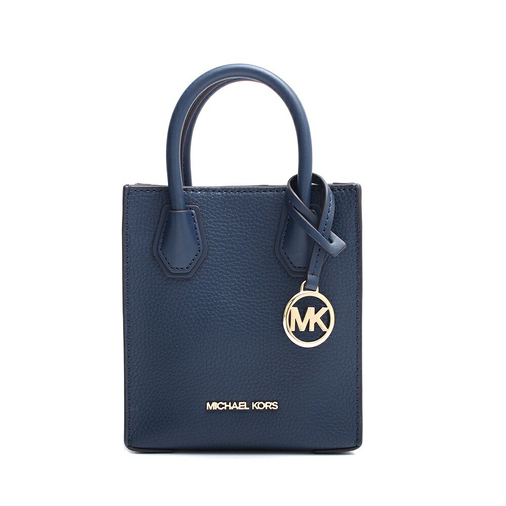 マイケルコース MICHAEL KORS MERCER XS NS SHOPPER XBODY LEATHER ショルダーバッグ 35S1GM9T0L-NAVY レディース ネイビー