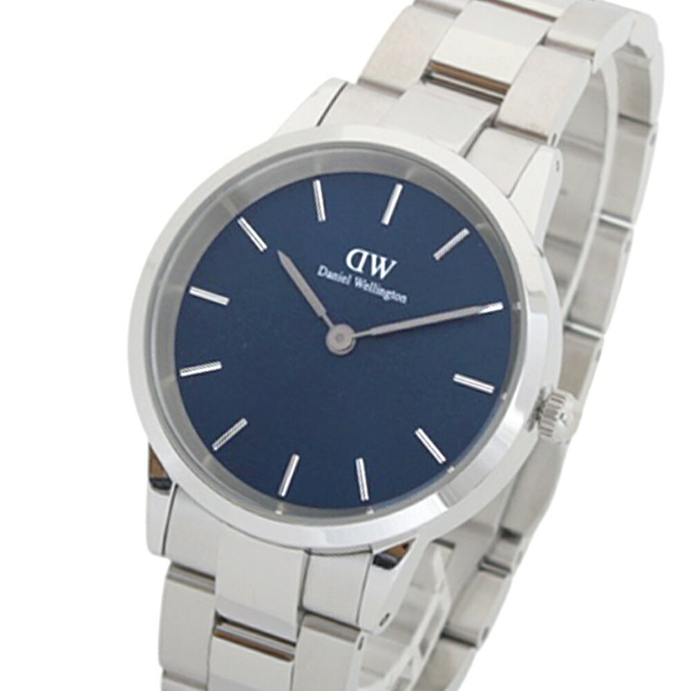 樂天商城 - ダニエルウェリントン DANIEL WELLINGTON Iconic Link Arctic 36mm Silver Blue DW00100458 腕時計 メンズ ベビーブルー クオーツ