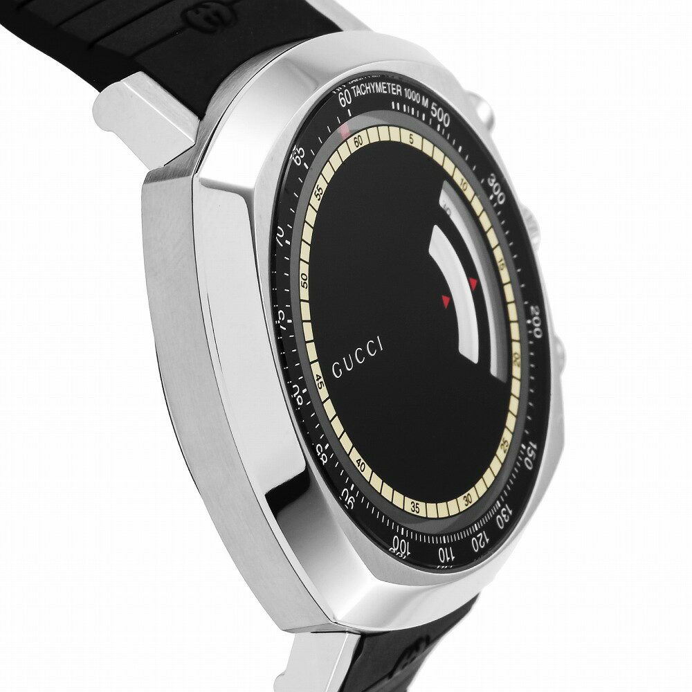 グッチ GUCCI GRIP YA157301 腕時計 メンズ ブラック クオーツ アナログ
