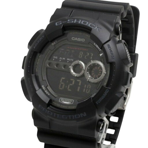 カシオ CASIO Gショック G-SHOCK 高輝度LED 腕時計 GD-100-1B カシオ CASIO Gショック G-SHOCK 高輝度LED 腕時計 GD-100-1B