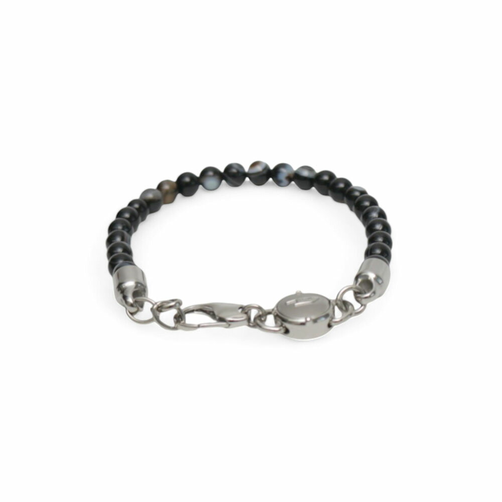 ディーゼル DIESEL ブレスレット メンズ DX0848040 ブラック シルバー