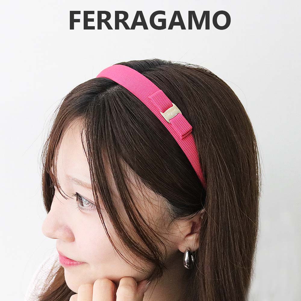 フェラガモ FERRAGAMO カチューシャ 340086 759760 レディース Fandango Pink ピンク 340086-759760