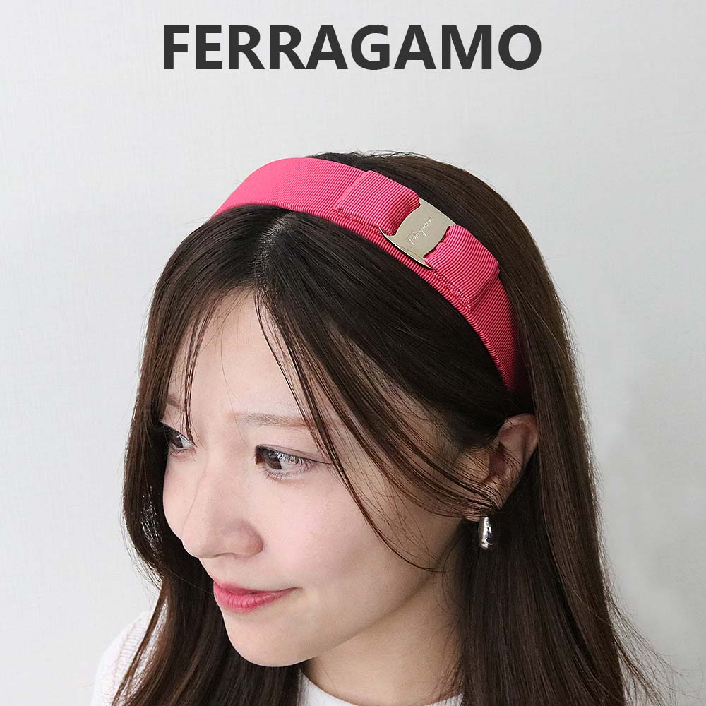 Salvatore Ferragamo ヘアクリップ ピンク Salvatore Ferragamo ヘアクリップ ピンク Salvatore Ferragamo ヘア