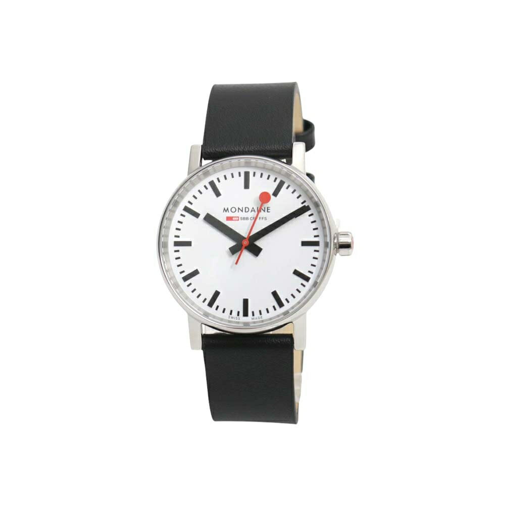 モンディーン MONDAINE MSE35110LBV 腕時計 メンズ ホワイト クオーツ アナログ