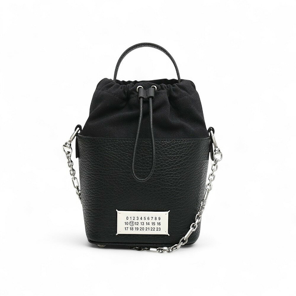 【OUTLET アウトレット】メゾン マルジェラ MAISON MARGIELA 5AC バケットバッグ ショルダーバッグ S61WG0035P4348T8013 レディース ブラック