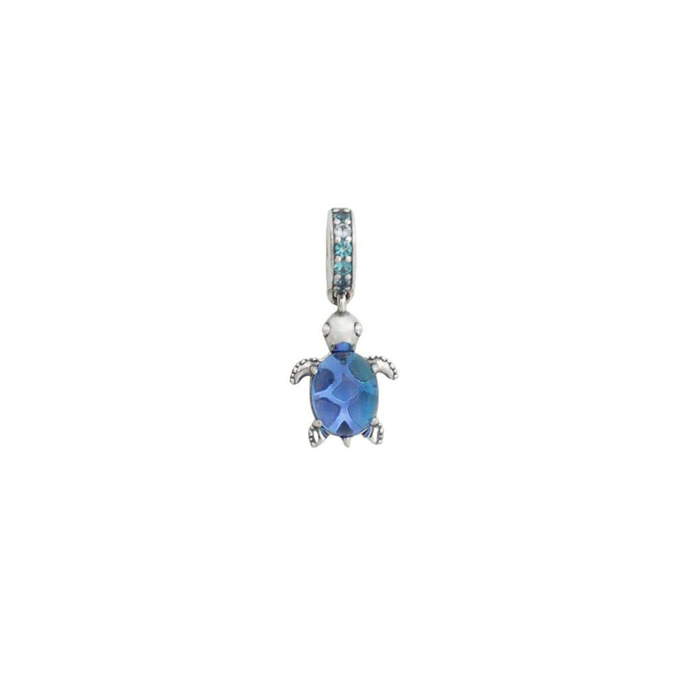 Rakuten - パンドラ PANDORA Moments Murano Glass Sea Turtle Dangle Charm チャーム 798939c01 レディース ブルー