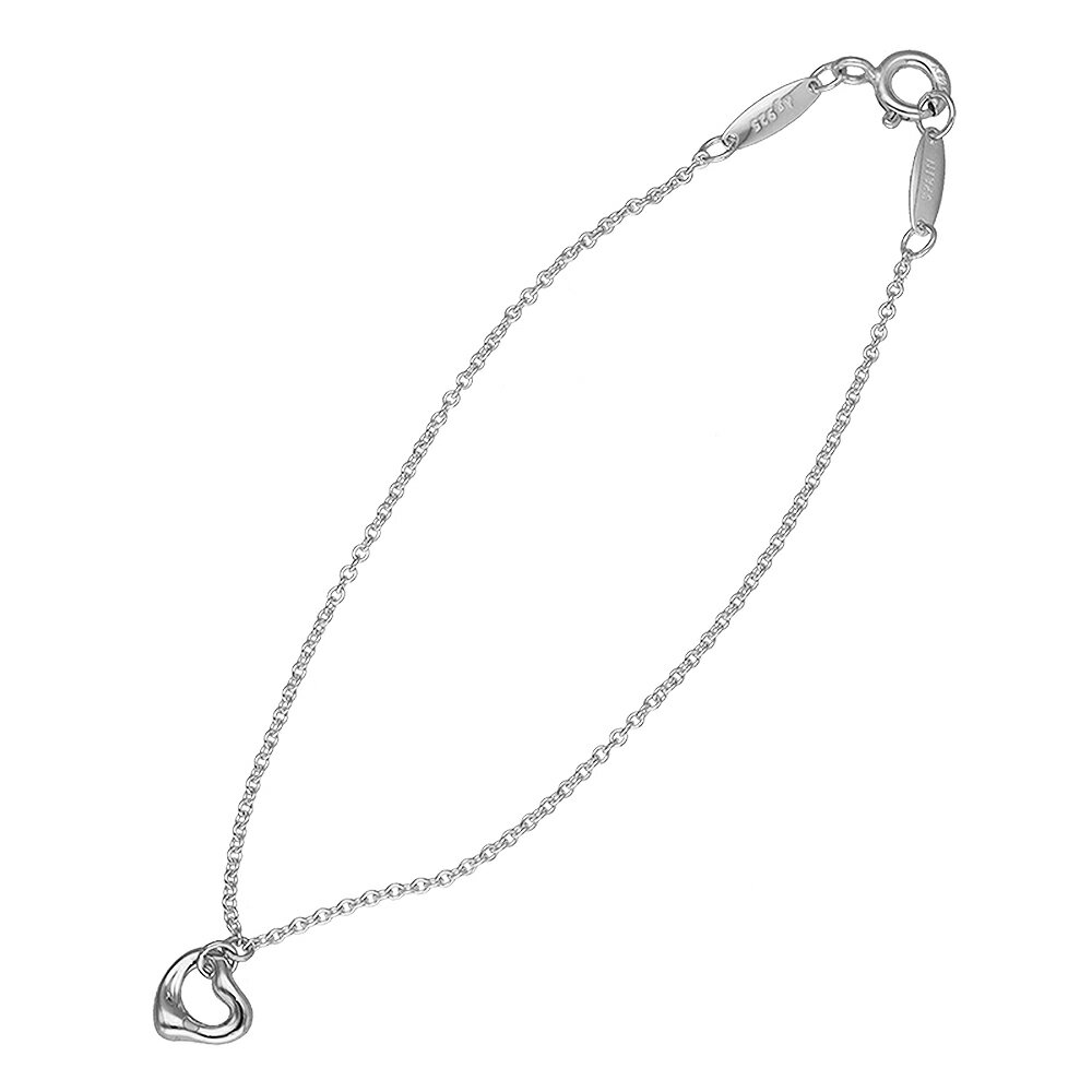 ティファニー TIFFANY&CO Elsa Peretti Open Heart Bracelet ブレスレット 75185936 レディース シルバー