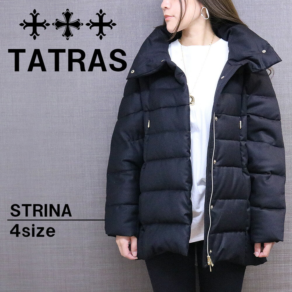 タトラス ダウンジャケット レディース ストリーナ 選べる5size TATRAS STRINA アウター シンプル LTLA20A4184-D 無地 ワンポイント 女性 彼女 嫁 お母さん 誕生日プレゼント