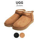 UGG ムートンブーツ Classic Ultra Mini クラシックウルトラミニ ムートンブーツ 1116109 アグ ボア ムートン もこもこ あったか ...