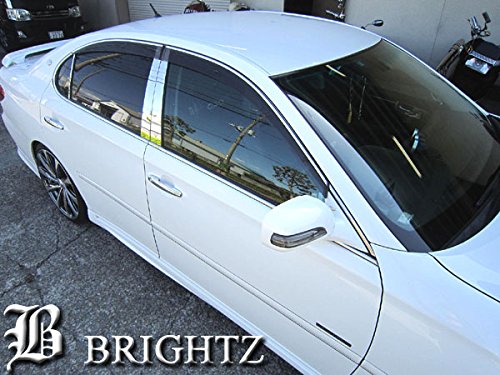 【 BRIGHTZ ウィンダム MCV30 超鏡面ステンレスメッキピラーパネル バイザー有用 6PC 】 【 PIL−SIL−120 】 ウインダム