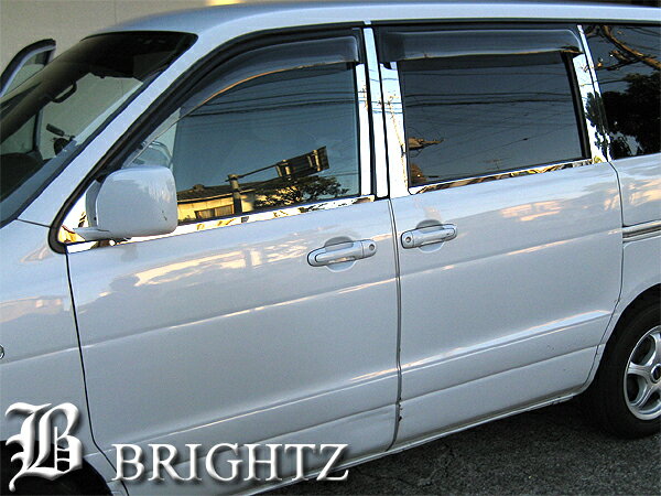 【 BRIGHTZ ライトエースノア SR CR 40/50 超鏡面ステンレスメッキピラーパネル バイザー無用 10PC 】 【 PIL−SIL−237 】