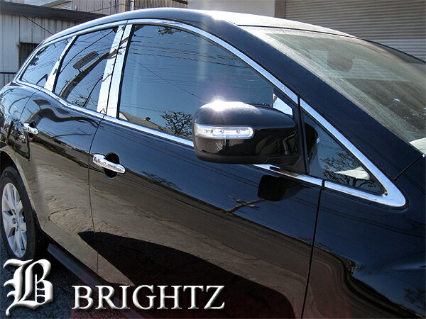 【 BRIGHTZ CX−7 ER3P 超鏡面メッキピラーパネルカバー 10PC バイザー無用 】 【 PIL−SIL−019 】 CX7