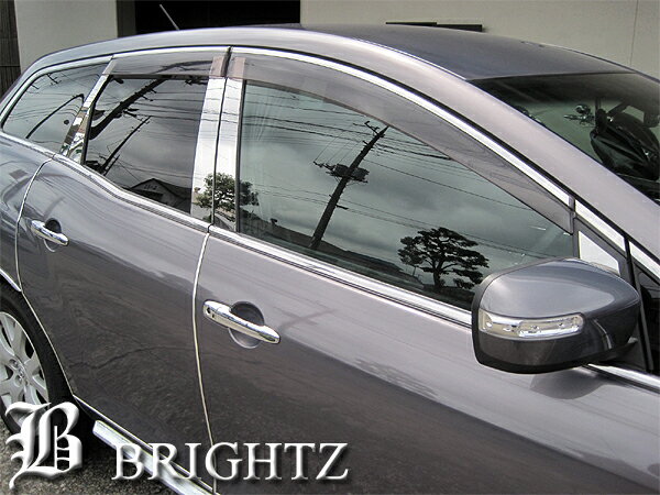 【 BRIGHTZ CX−7 ER系 超鏡面メッキピラーパネルカバー 10PC バイザー有用 】 【 PIL−SIL−020 】 CX7
