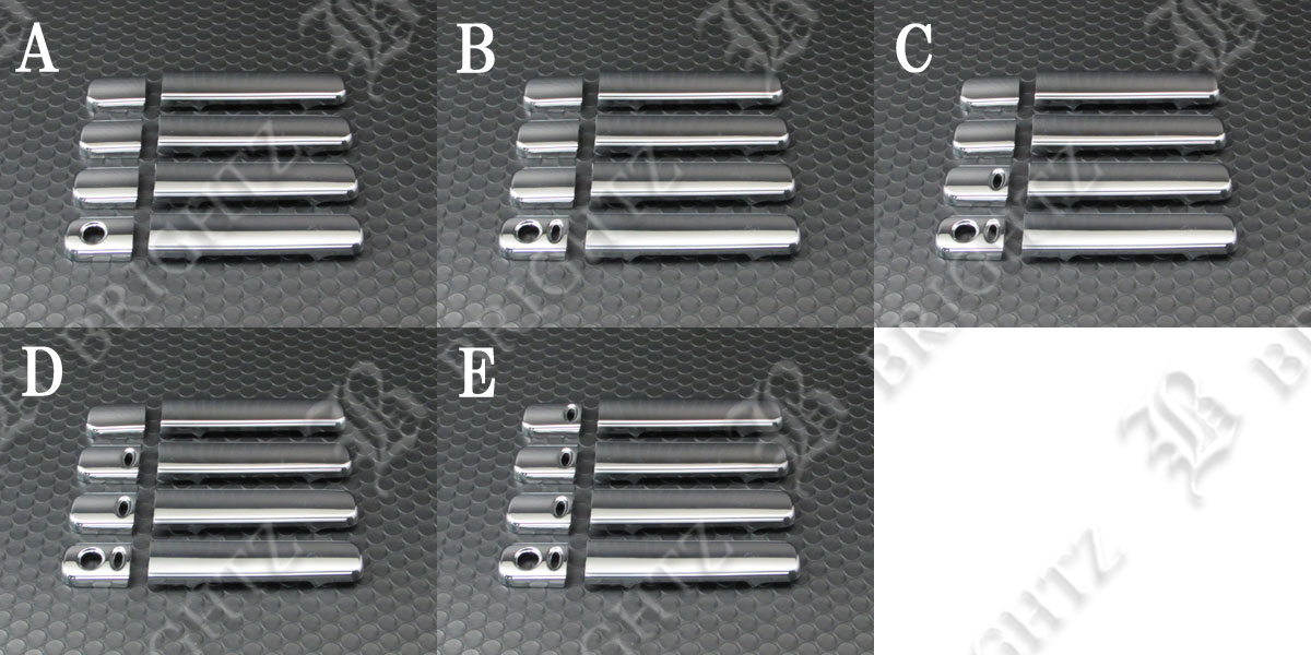 【 BRIGHTZ セレナ C25 メッキドアハンドルカバー ノブ 】 【 SERENA25－NOBU－FS 】