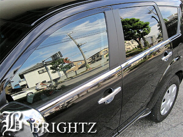 【 BRIGHTZ アウトランダー CW系 超鏡面クロームメッキステンレスウィンドウモール 6PC 】 【 WIN−SIL−017 】