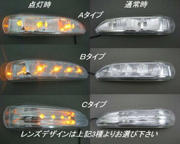 【 BRIGHTZ レンズ選択可能！ MPV LW系 LEDウィンカーミラーカバー 未塗装ペイントタイプ 】 【 MIR−SID−023 】