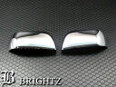 【 BRIGHTZ インプレッサスポーツ GP2 GP3 GP6 GP7 前期 メッキドアミラーカバー Aタイプ 】 【 MIR－SID－122 】