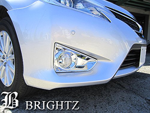 【 BRIGHTZ マークX 130 133 135 中期 メッキフォグライトカバー Cタイプ 】 【 FOG−COV−182 】 マークエックス