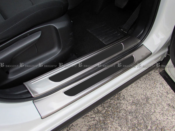 【 BRIGHTZ CX−5 KF ステンレスエントランスモール 】【 ENT−MOL−006 】 スカッフプレート KFEP KF2P KF5P KFE KF2 KF5 FP 2P 5Pサイドシルプレートサイドガーニッシュカバーエントランスカバードアシルプレート CX5