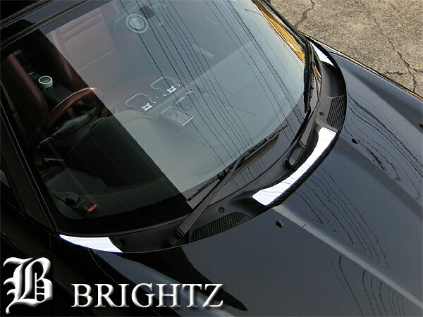 【 BRIGHTZ MR－S ZZW30 超鏡面ステンレスメッキボンネットワイパーダクトパネル 3PC 】 【 FRO－ETC－BIG－008 】