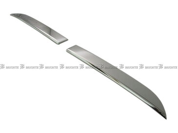 【 BRIGHTZ エスティマ 50 55 2期 超鏡面ステンレスメッキフロントライセンスサイドカバー 2PC 】 【 LICENSE−035 】 ACR50W ACR55W GSR50W GSR55W アエラス 2型 ライセンスカバーサイドパネルナンバーフレームライセンスプレートライセンスパネルナンバープレート