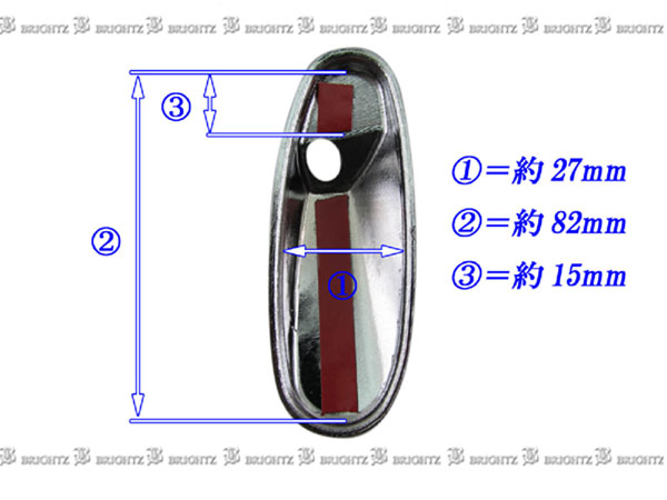 【 BRIGHTZ Keiスポーツ 11 21 22 メッキアンテナカバー ACタイプ 】 【 ANTENNA－017 】 HN11S HN21S HN22S HN11 HN21 HN22 HN N11 N21 N22 スポーツ ケイスポーツ